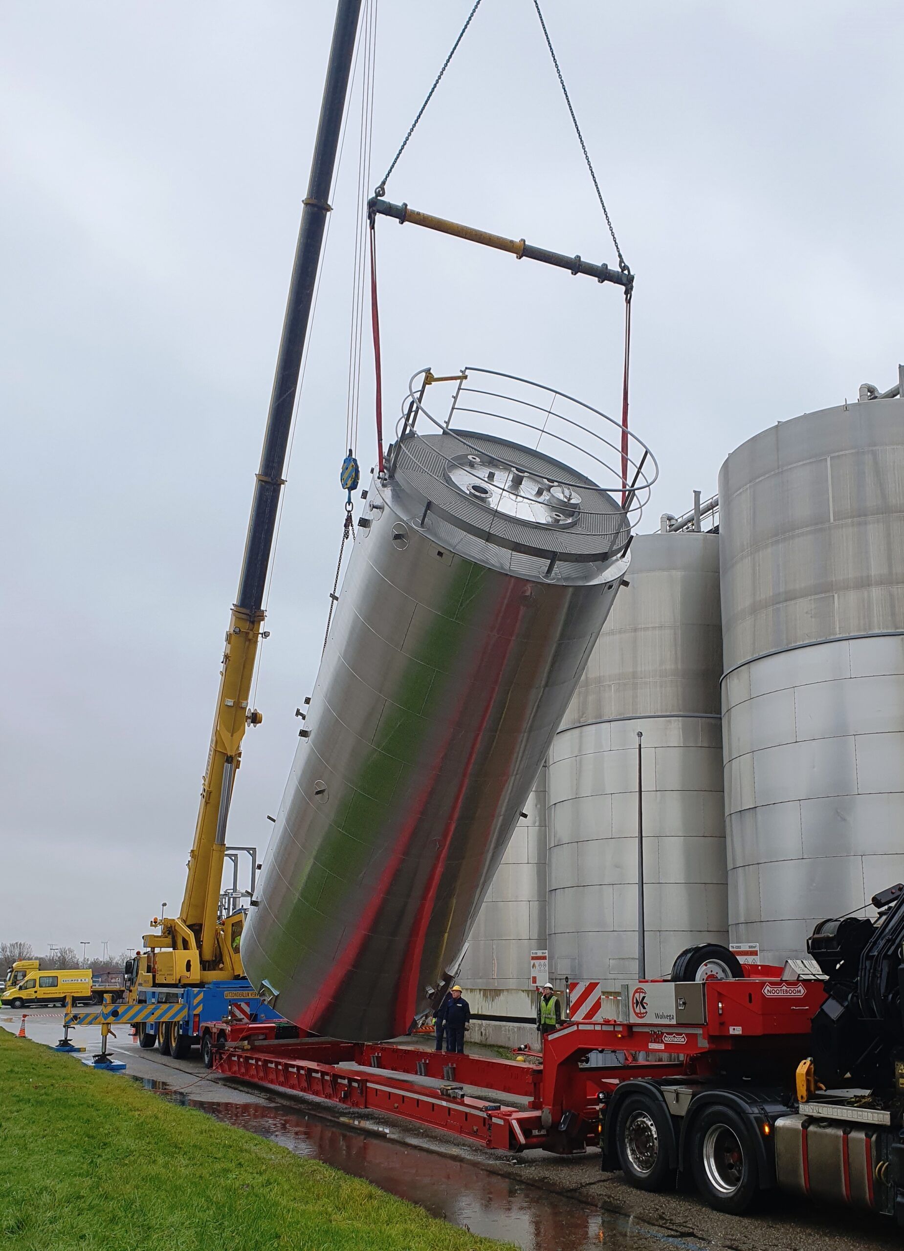 Aluminium opslagtank