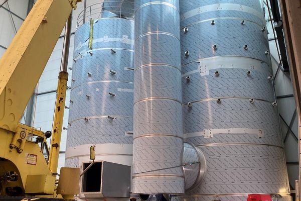 2 stuks RVS luchtwasser kolommen Kallo (B)